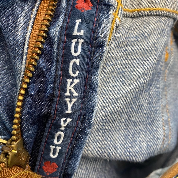 Y2K Low rise Vintage Lucky Brand Jeans:) size 2 - Picture 3 of 6